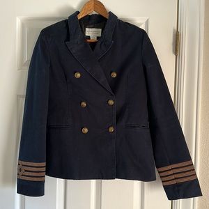 Ralph Lauren Denim and supply dark navy blue double breasted jacket.